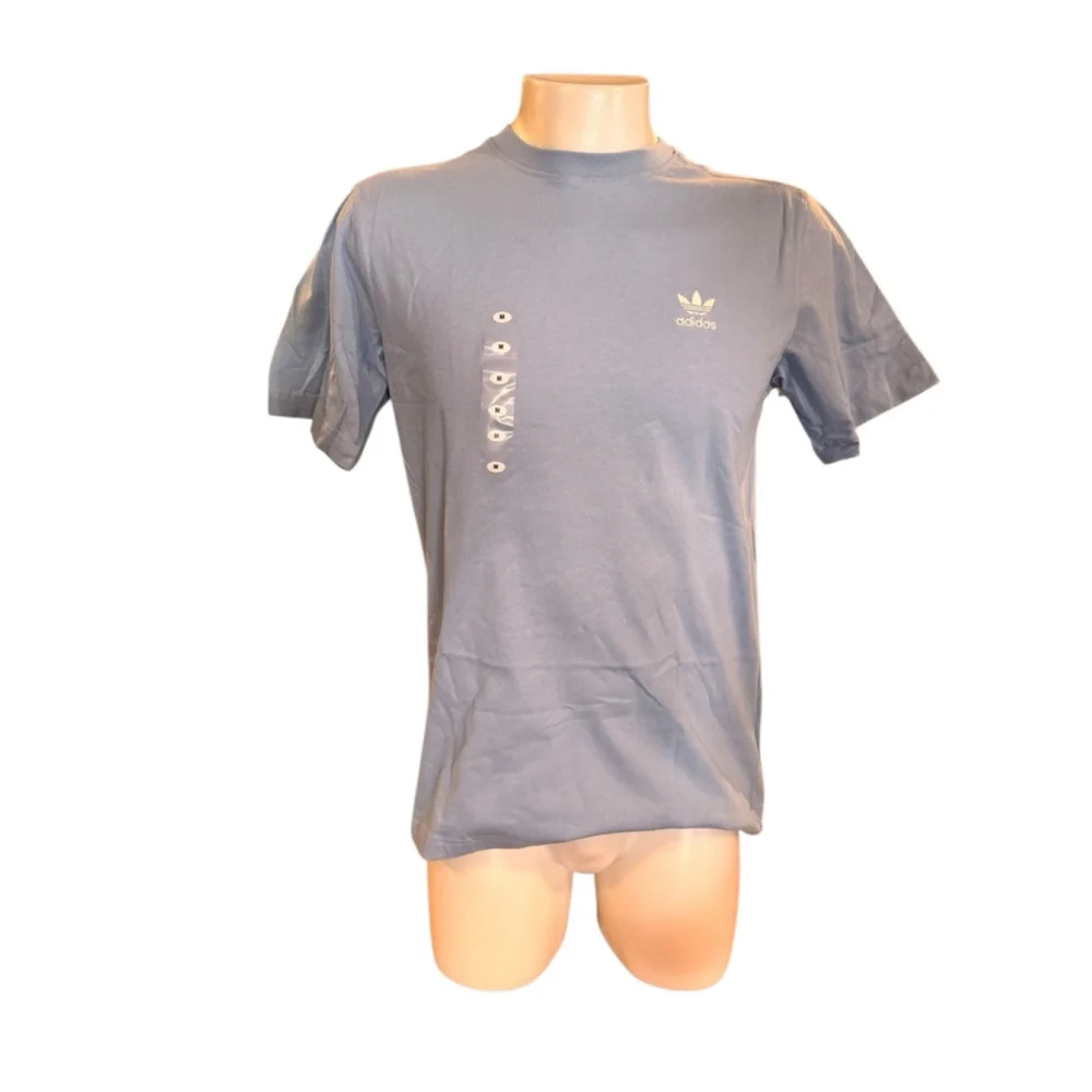 Men's Adidas Light Blue Trefoil Short Sleeve Tee M g103